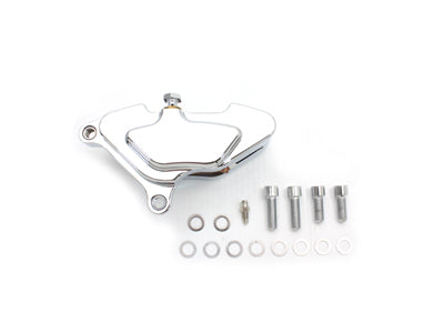Chrome 4 Piston Front Brake Caliper - V-Twin Mfg.
