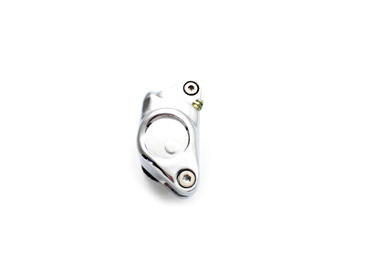 Chrome Front Single Piston Right Side Caliper - V-Twin Mfg.