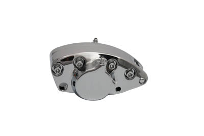Chrome Rear 2 Piston Banana Caliper - V-Twin Mfg.