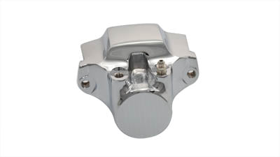 Chrome Rear Single Piston Caliper - V-Twin Mfg.