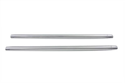 Hard Chrome 35mm Fork Tube Set 23-1/4" Total Length - XLCH 1975-1983 - FX 1976-1983 - XLH 1975-1983 - V-Twin Mfg.