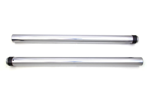 Hard Chrome 41mm Fork Tube Set Stock Length - FXWG 1985-1986 - FXST 1984-1999 - FXDWG 1993-1999 - FLT 1984-1999 - FLST 1986-1999 - FXSTC 1984-1999 - FLHT 1984-1999 - FLSTN 1986-1999 - FLSTF 1986-1999 - V-Twin Mfg.