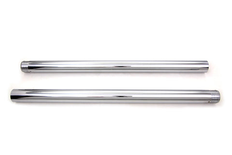 Chrome 41mm Fork Tube Set 2" Over Stock -FLHT 1997-2013 - FXDWG 2000-2005 - FLST 2000-2017 - FLHR 1997-2013 - FLT 1997-2013 - FXST 2000-2017 - V-Twin Mfg.