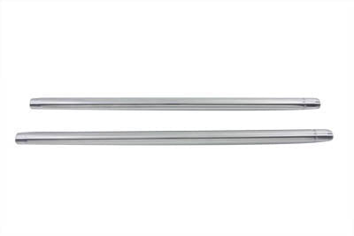 Chrome 41mm Fork Tube Set 10" Over Stock - FXWG 1985-1986 - FXST 1984-1999 - FXSTB 1984-1999 - FXDWG 1993-1999 - FLST 1986-1999 - FLT 1984-1996 - FLHT 1984-1996 - FLSTN 1986-1999 - FLSTF 1986-1999 - V-Twin Mfg.