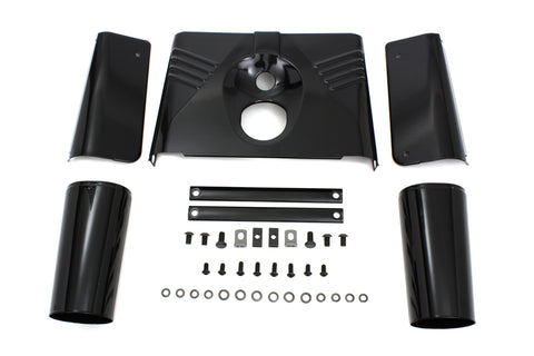 Triple Tree Cover Kit Black - V-Twin Mfg.