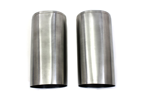 Fork Slider Cover Set Stainless Steel - V-Twin Mfg.