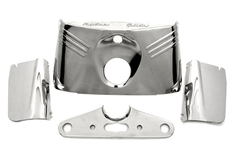 Replica Triple Tree Cover Kit Stainless Steel - V-Twin Mfg.