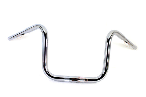 12  Fat Ape Handlebar with Indents Chrome - V-Twin Mfg.