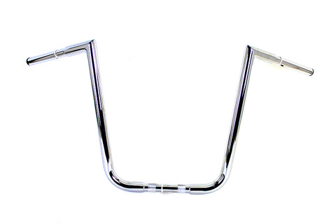 16  Ape Hanger Z Handlebar Chrome - V-Twin Mfg.