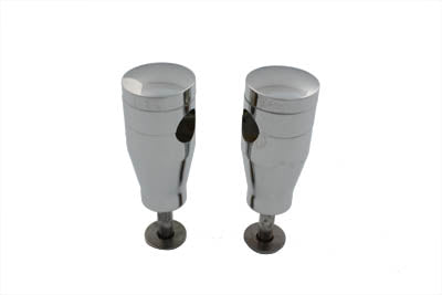 Chrome 3  Riser Set - V-Twin Mfg.