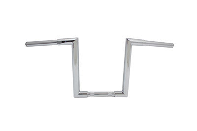 11  Fatty 'Z' Bar Handlebar without Indents Chrome - V-Twin Mfg.