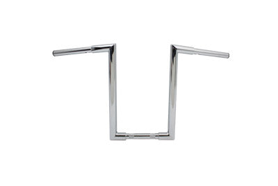 14  Fatty 'Z' Bar Handlebar without Indents Chrome - V-Twin Mfg.