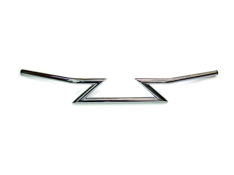 Chrome 4  Z Handlebars without Indents - V-Twin Mfg.