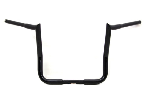 15  Ape Handlebar without Indents Black - V-Twin Mfg.