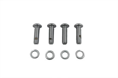 Clutch Lever Clamp Screw Kit Chrome - V-Twin Mfg.