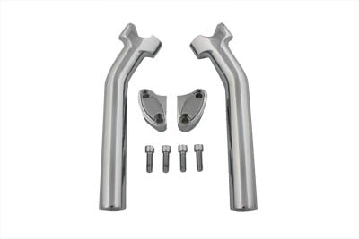 9-1/2  Chrome Buffalo Riser Set - V-Twin Mfg.