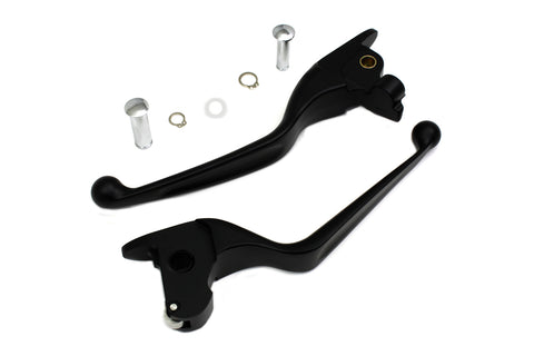 Black Hand Lever Set - V-Twin Mfg.