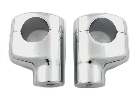 2-1/4  Riser Set Chrome - V-Twin Mfg.
