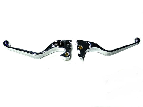 Chrome Hand Lever Set - V-Twin Mfg.