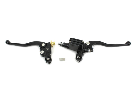 Black Hand Lever Control Kit - V-Twin Mfg.