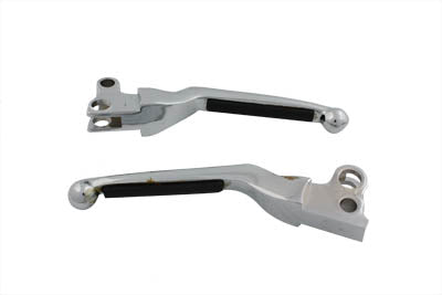 Chrome Softee Style Hand Lever Set - V-Twin Mfg.