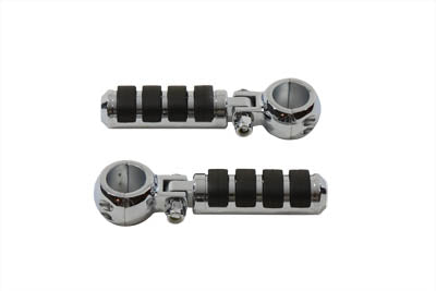 Chrome Cats Paw Style Footpeg Set - V-Twin Mfg.