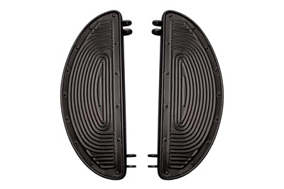 Replica Driver Black Footboard Set - V-Twin Mfg.