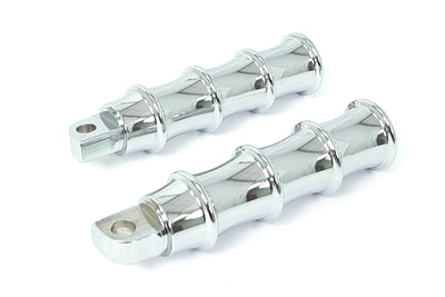 Chrome Tribal Style Footpeg Set - V-Twin Mfg.