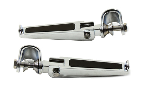 Chrome Chopper Style Footpeg Set - V-Twin Mfg.