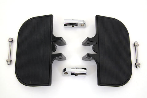 Passenger Mini Footboard Set Black - V-Twin Mfg.