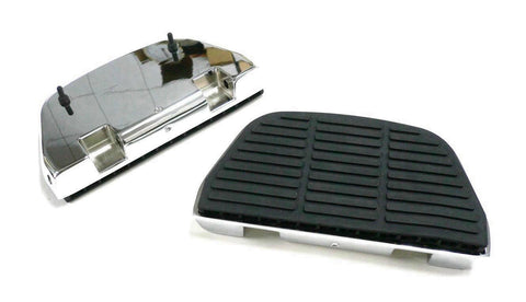 Chrome Block Rear Passenger Footboard Kit - V-Twin Mfg.