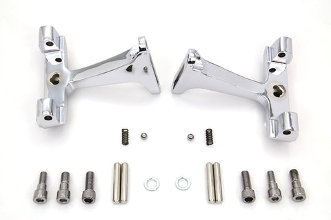 Chrome Passenger Footboard Mount Kit - V-Twin Mfg.