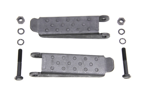 Parkerized Combat Footpeg Set - V-Twin Mfg.