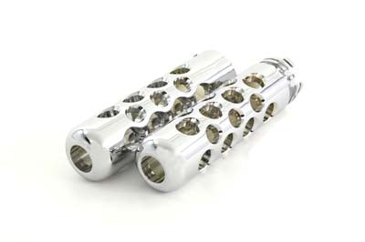 Billet Ventilated Grip Set - V-Twin Mfg.
