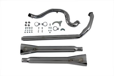 Crossover Exhaust Header and Muffler Kit - V-Twin Mfg.