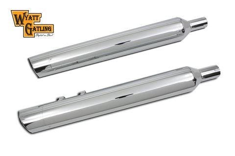 Wyatt Gatling Slash Muffler Set - V-Twin Mfg.