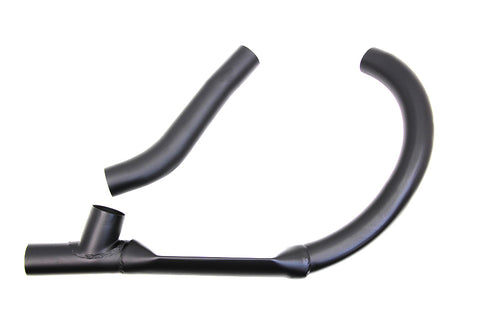 Black Exhaust Header Set - V-Twin Mfg.