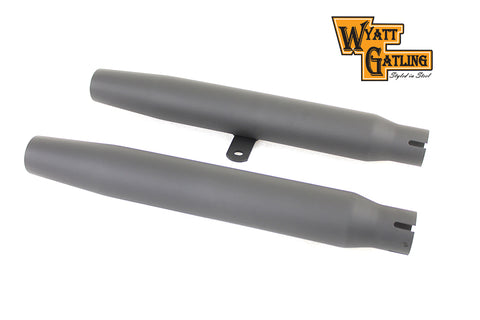 Wyatt Gatling Tapered Slip-On Muffler Set - V-Twin Mfg.