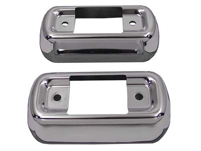 4  Muffler Bracket Cover Set - V-Twin Mfg.