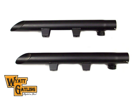 Wyatt Gatling Pipe Exhaust Extension Set - V-Twin Mfg.