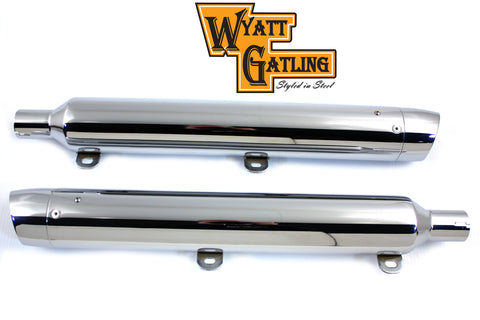 Wyatt Gatling 29  Muffler Set - V-Twin Mfg.