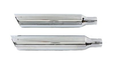 Wyatt Gatling Side Slash Slip-On Muffler Set - V-Twin Mfg.