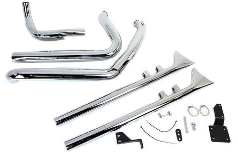 True Dual Exhaust Header Kit - V-Twin Mfg.