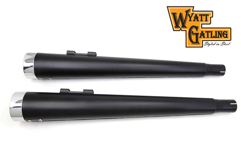 Wyatt Gatling Muffler Set with Vortex Tips - V-Twin Mfg.