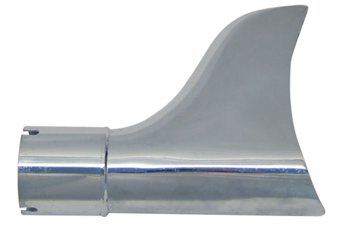 Chrome Fishtail Tip Set for 1-7/8  Muffler - V-Twin Mfg.