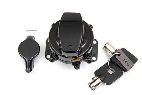 Hinge Ignition Switch Gloss Black - V-Twin Mfg.