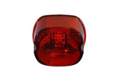 Tail Lamp Lens Laydown Style Red - V-Twin Mfg.