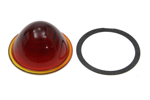 Red Tail Lamp Lens - V-Twin Mfg.