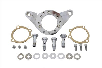 Air Cleaner Bracket Kit Chrome Billet - V-Twin Mfg.