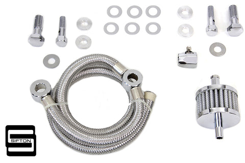 Sifton Air Cleaner Breather Kit - V-Twin Mfg.